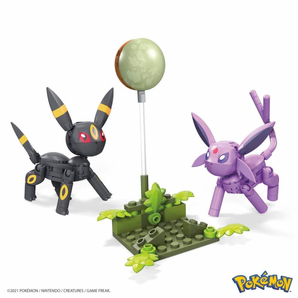 Mega Construx Pokemon Umbreon & Espeon 125 Piece Building Set