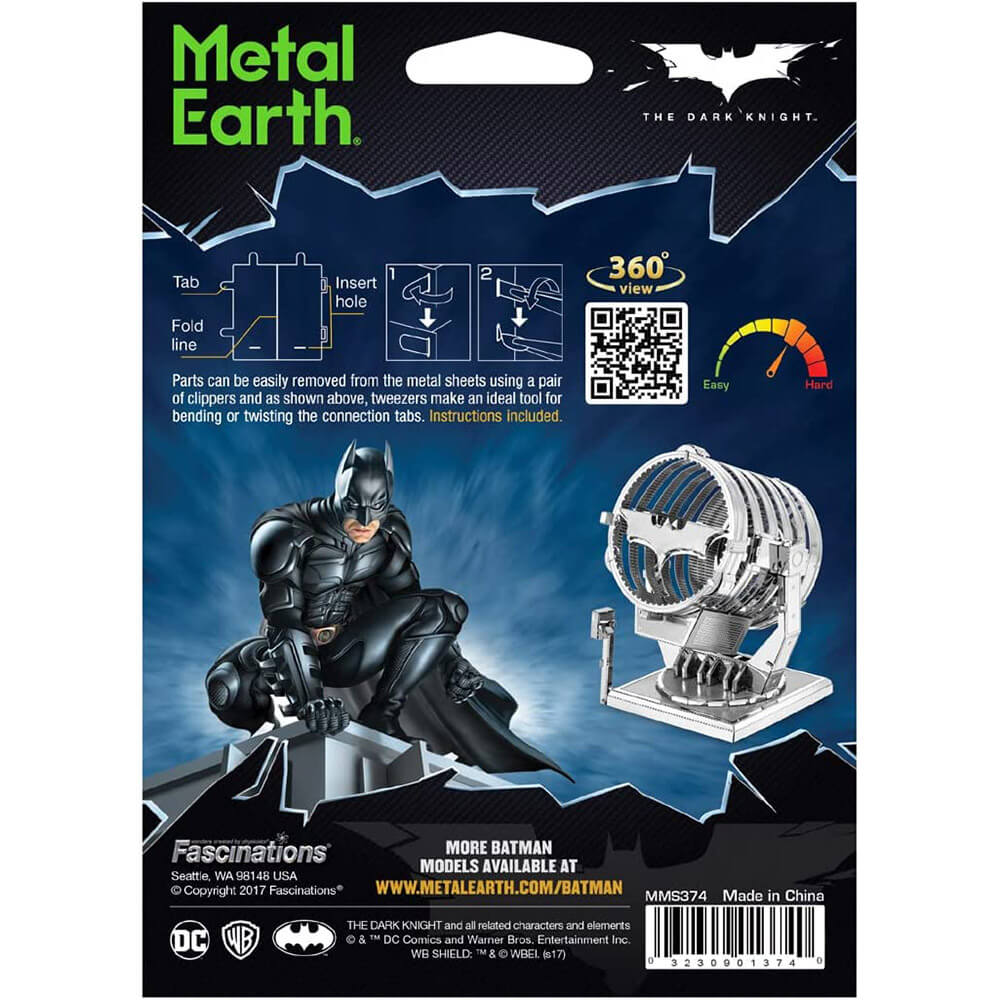 Metal Earth Batman Bat-Signal 2 Sheet Metal Model Kit