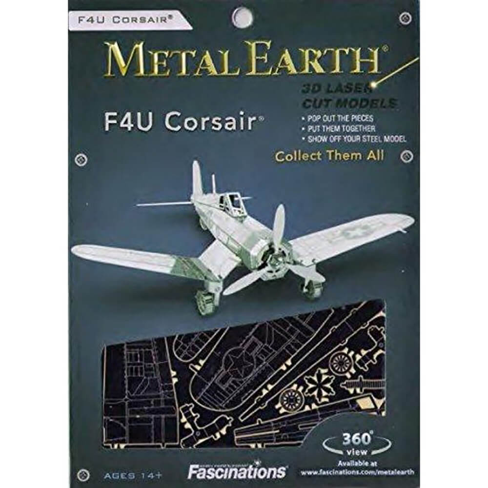 Metal Earth Northrop Grumman F4U Corsair 1 Sheet Metal Model Kit