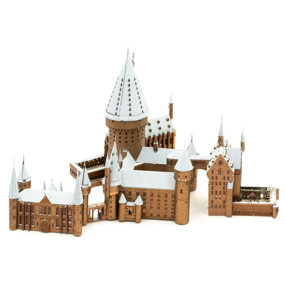 Metal Earth Iconx Harry Potter Hogwarts in Snow 4 Sheet  Model