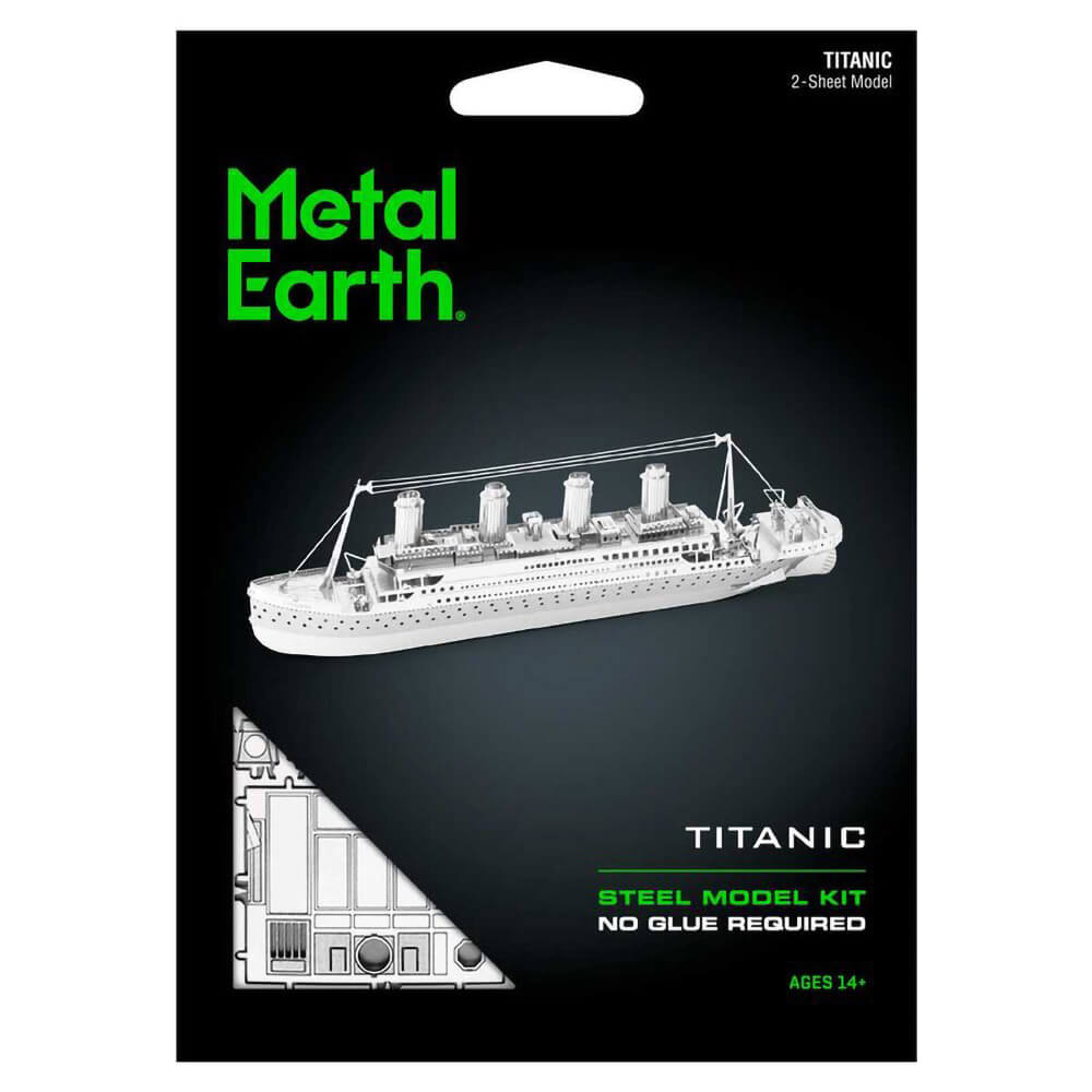 Metal Earth Titanic Ship 2 Sheet Metal Model Kit