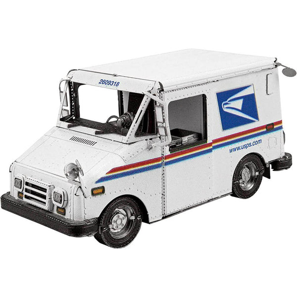 Metal Earth USPS LLV Mail Truck 2 Sheet Metal Model Kit – Maziply Toys