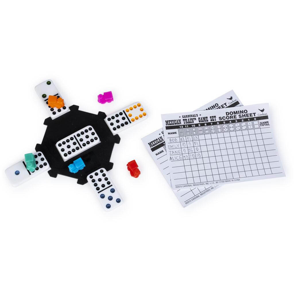 Mexican Train Dominoes with Carry Case