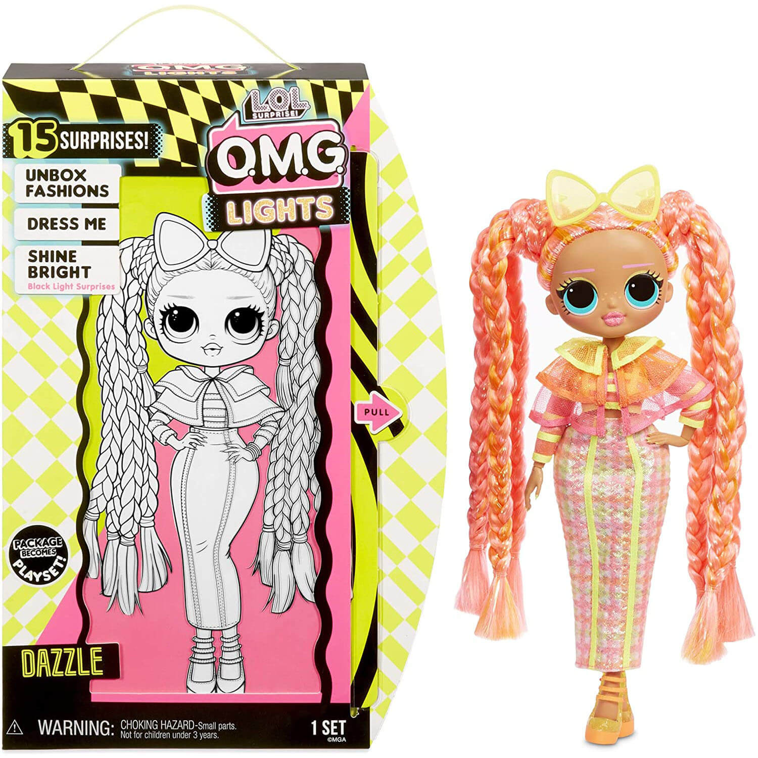 LOL Surprise O.M.G. Lights Dazzle Fashion Doll