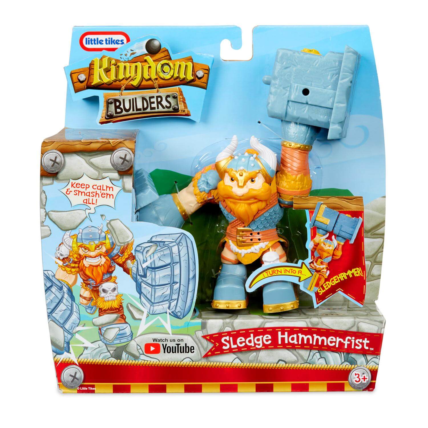 Front view of the Kingdom Builders Sledge Hammerfist package.