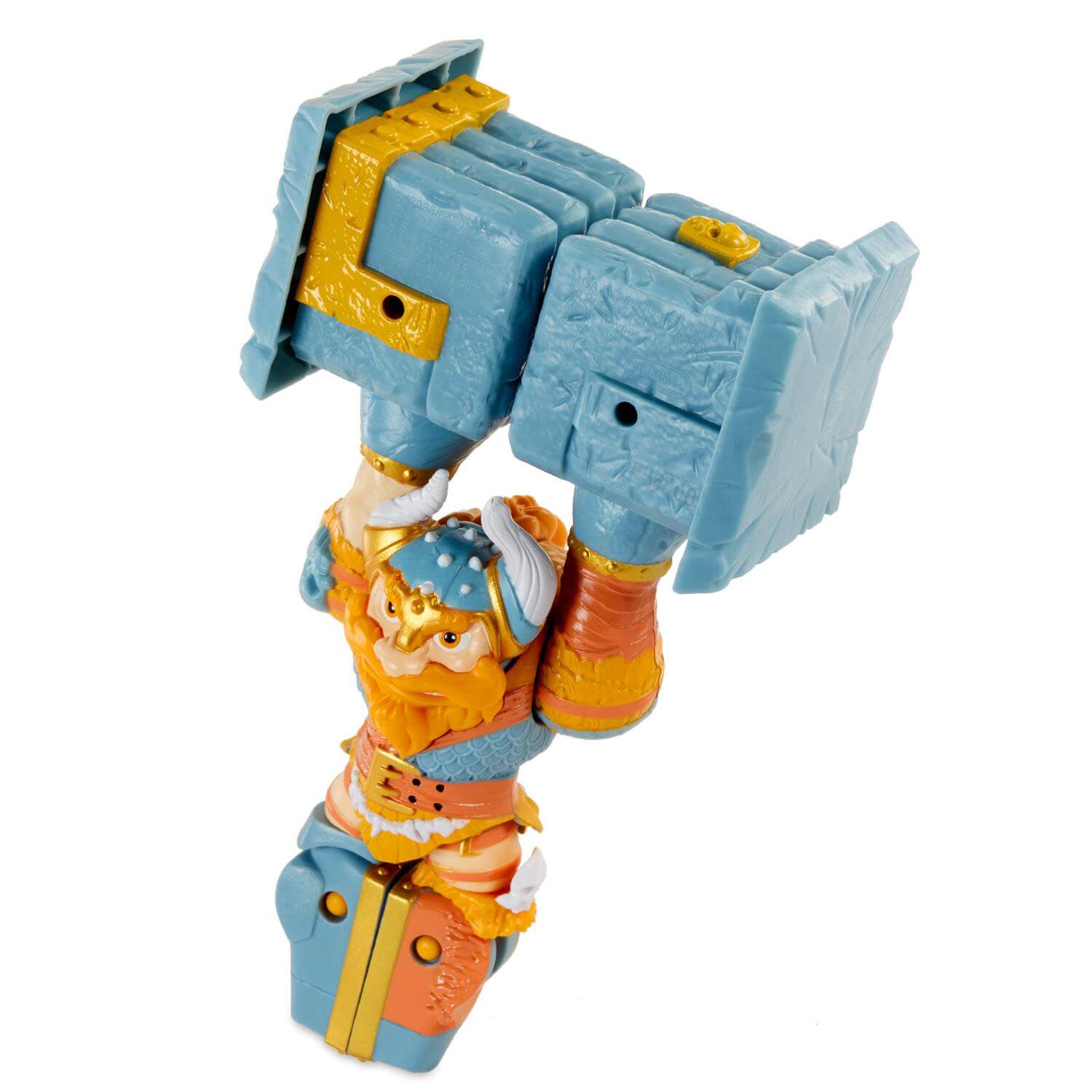 Front view of the sledge hammerfist figure.
