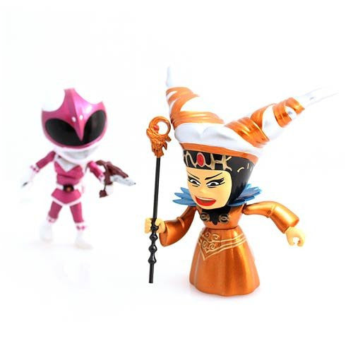 Mighty Morphin Power Rangers Metallic Rita Vs. Pink Ranger 2015 SDCC Edition