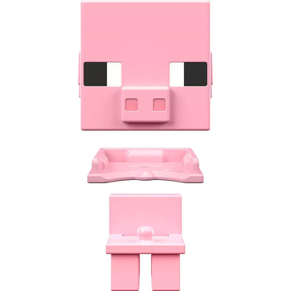 Minecraft Mob Head Mini Pig Figure