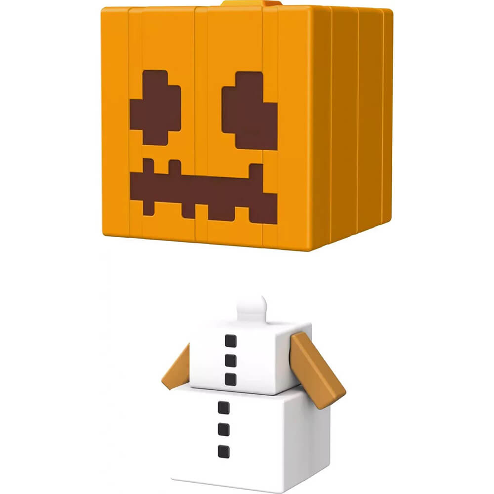 Minecraft Mob Head Mini Snow Golem Figure