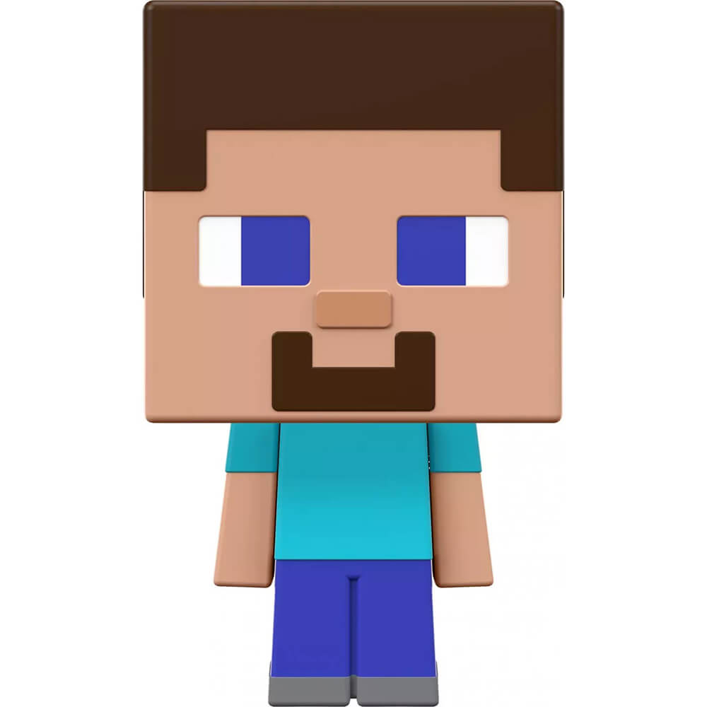 Minecraft Mob Head Mini Steve Figure