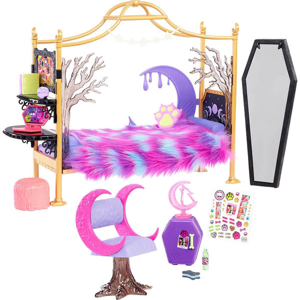 モンスターハウスセット Monster High Bedroom Playset – Maziply Toys