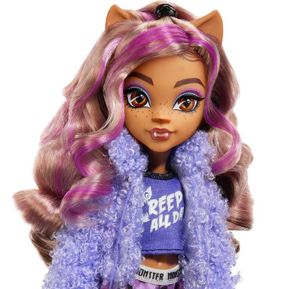 Monster High Clawdeen Wolf Doll in Monster Ball Party Fashion with  Accessories