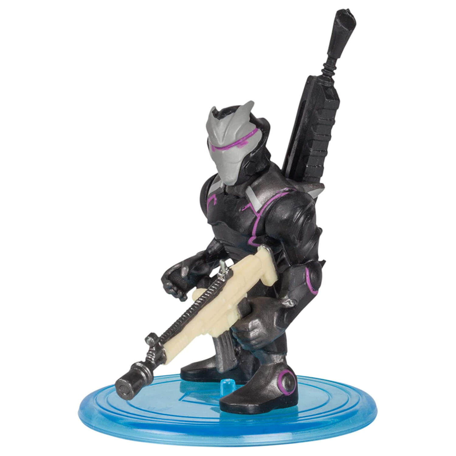 Side view of a fortnite figure.