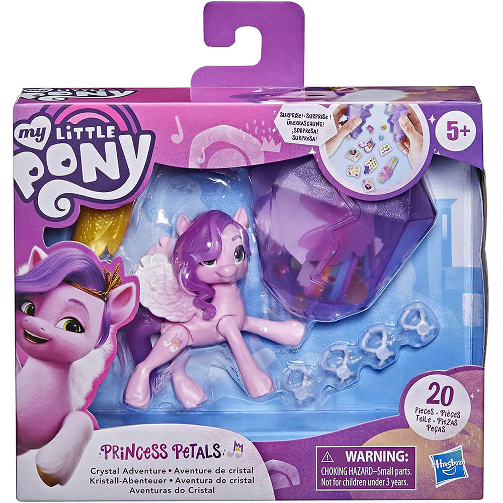 My Little Pony: A New Generation Movie Crystal Adventure Princess Petals Figure