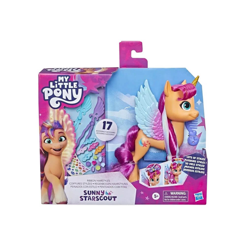 My Little Pony: Make Your Mark Ribbon Hairstyles Sunny Starscout 6-Inch Pony