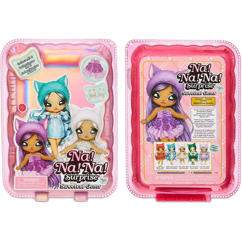 Na! Na! Na! Surprise Sweetest Gems Series 1 Ruby Frost Fashion Doll