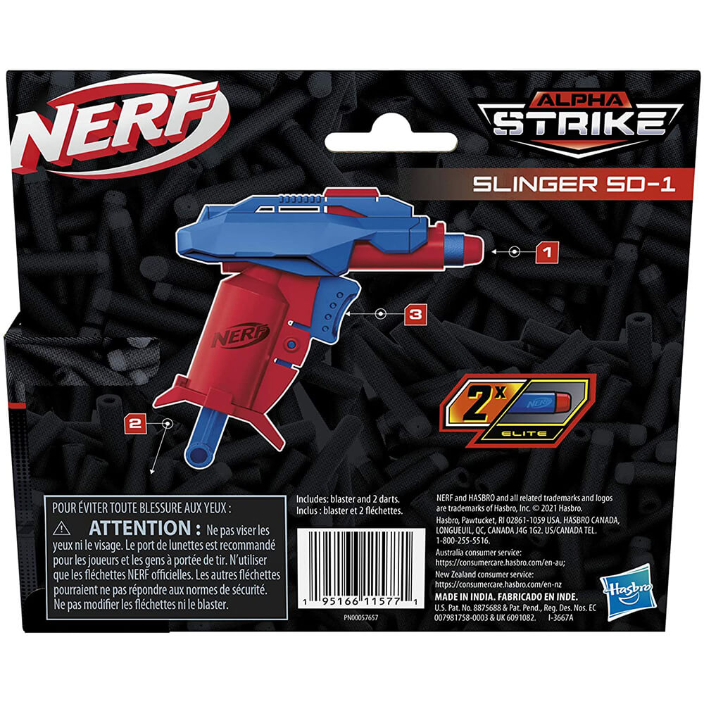 NERF Alpha Strike Slinger SD-1 Blaster
