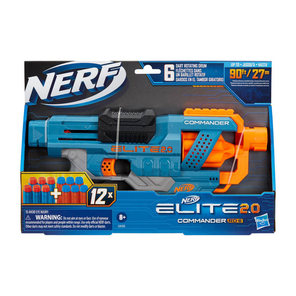 NERF Elite 2.0 Commander RC-6 Blaster