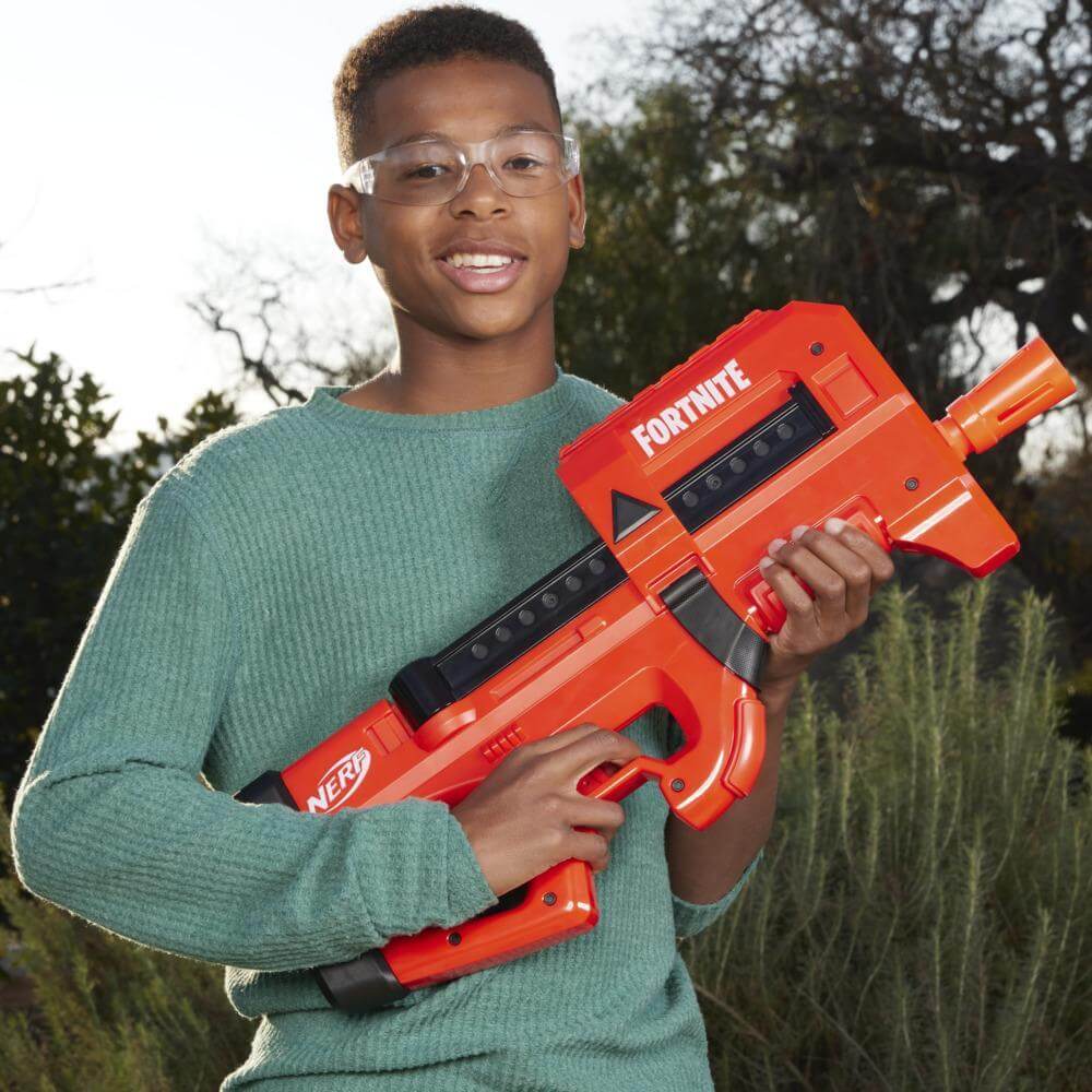 Nerf Fortnite Compact SMG Motorized Ultra Red Wrap Dart Blaster