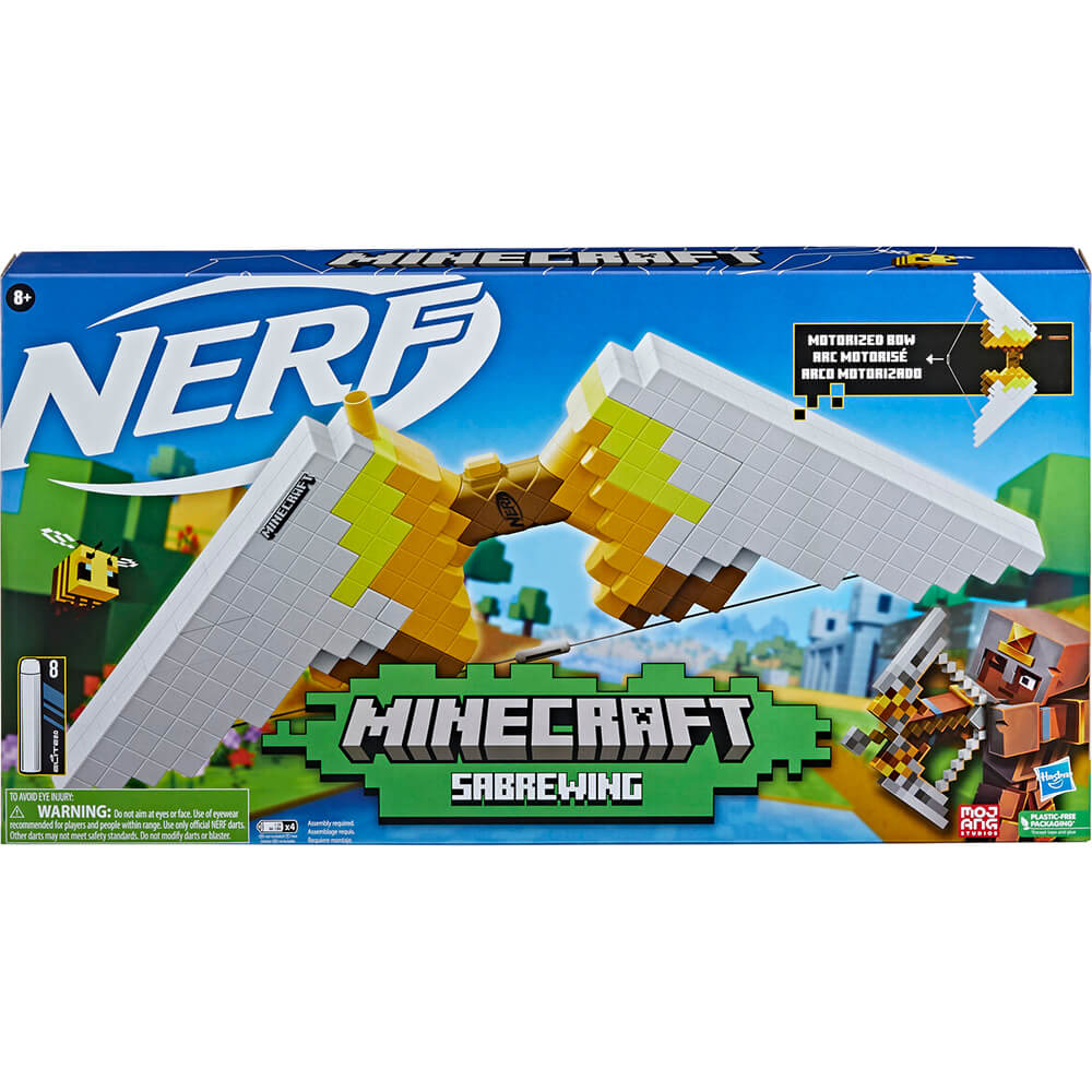 NERF Minecraft Sabrewing Motorized Bow