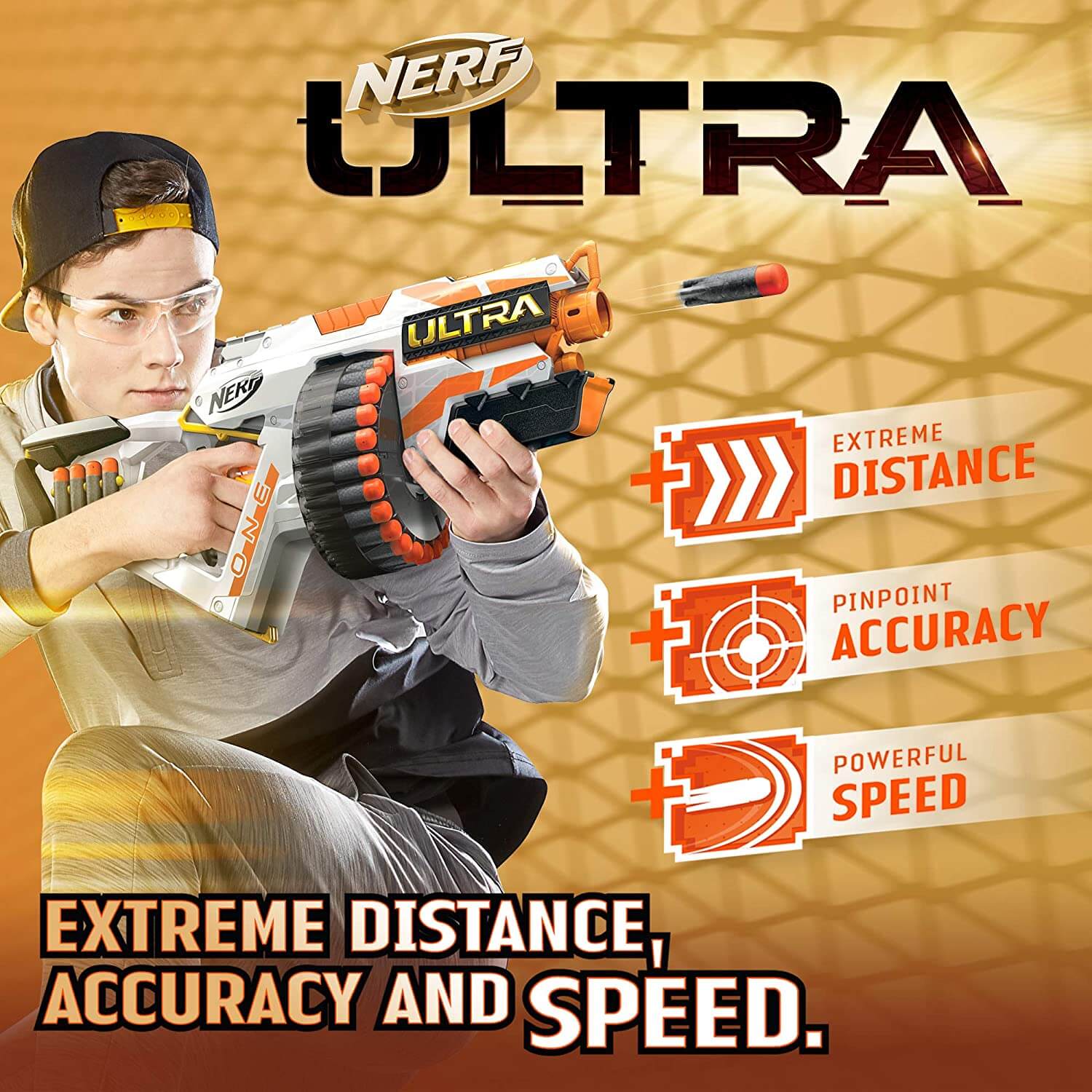 Nerf Ultra Strike AccuStrike Motorized Blaster