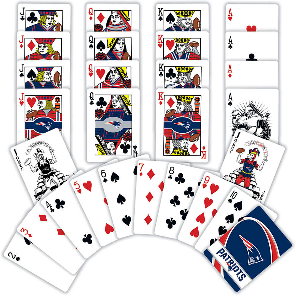 New England Patroits Play Cards