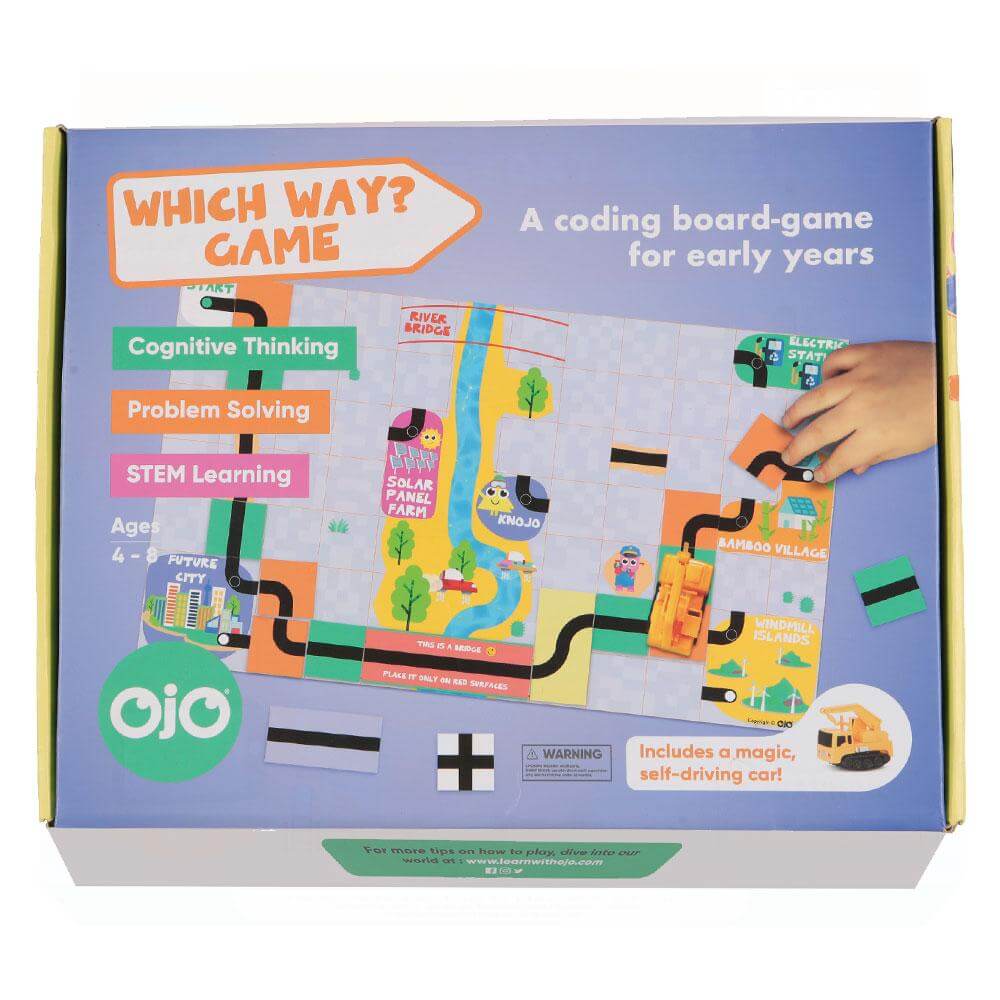 OjO Which Way? Coding Board Game