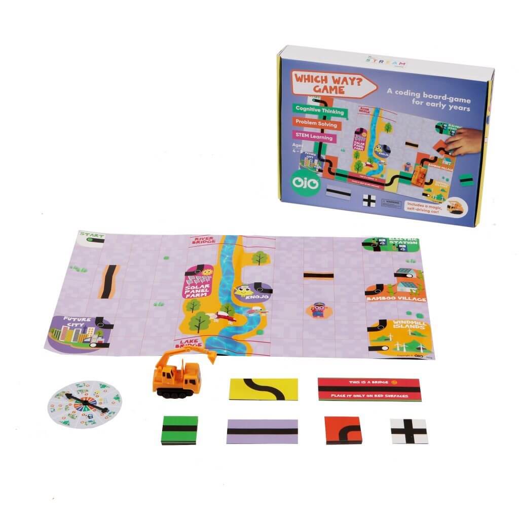 OjO Which Way? Coding Board Game