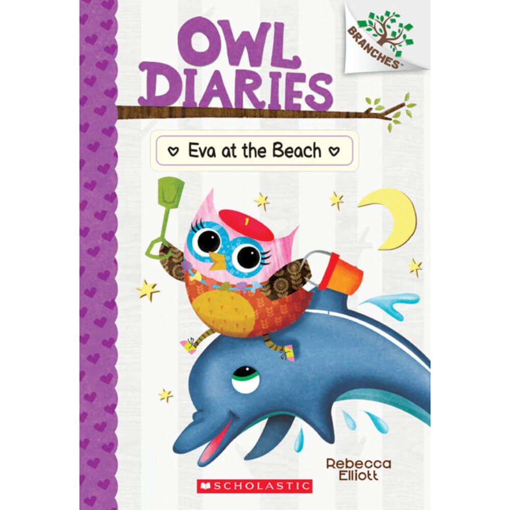 Owl Diaries #14: Eva at the Beach (Paperback)