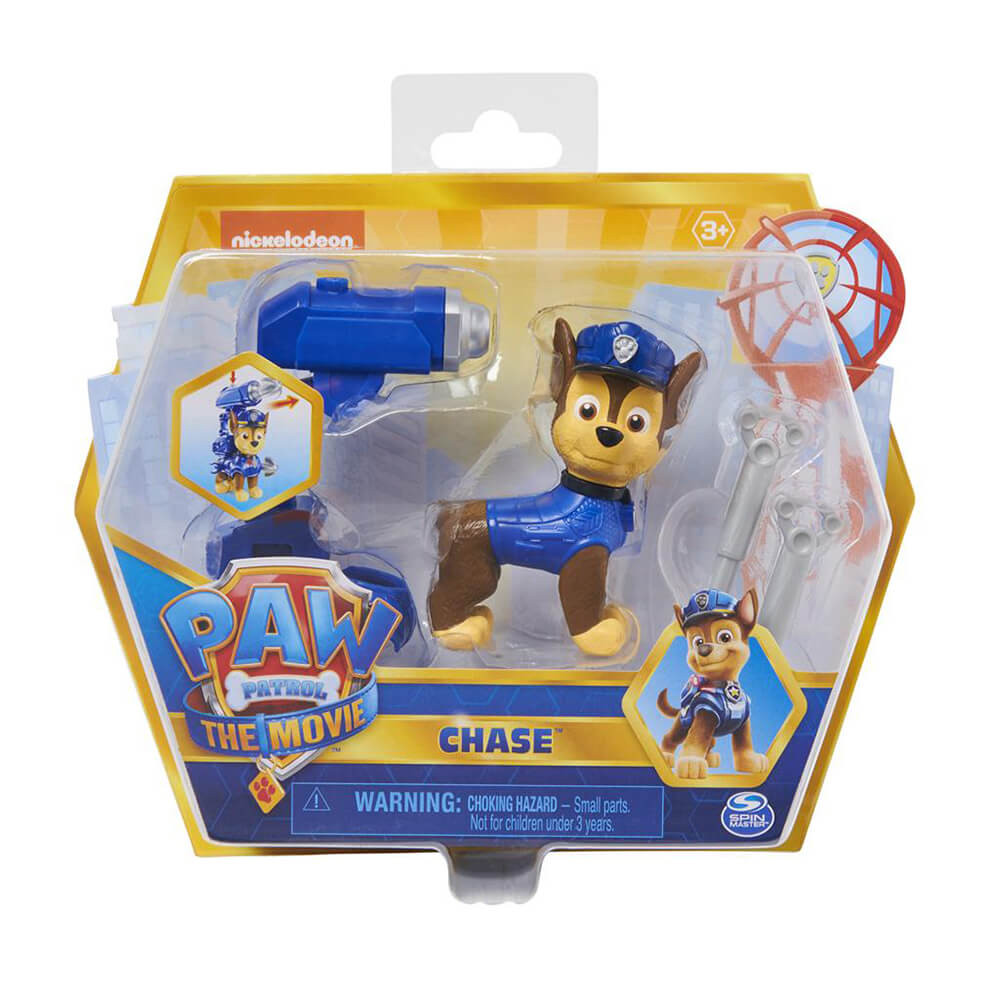 PAW Patrol The Movie Hero Pup Chase Figure with Cannon