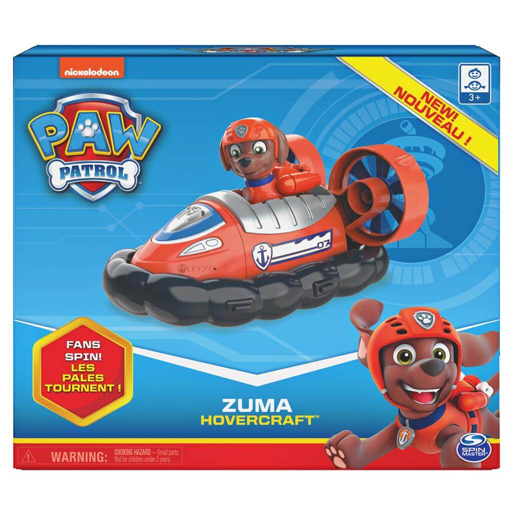 Paw Patrol Zuma's Hovercraft Boxed Set