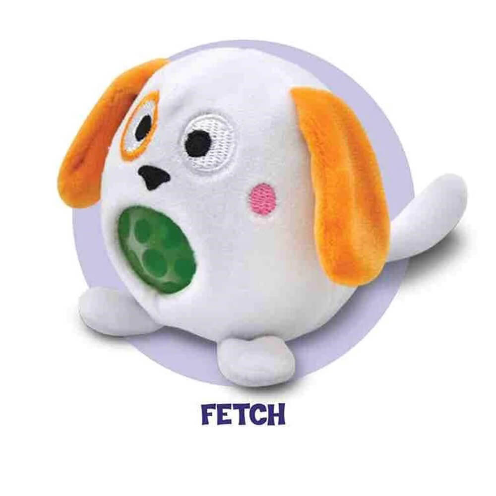PBJs Barbyard Farm Series Fetch Dog Plush Jelly Fidget Toy