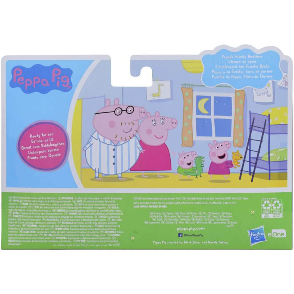 Peppa Pig Peppa's Family Bedtime Figures 4 Pack