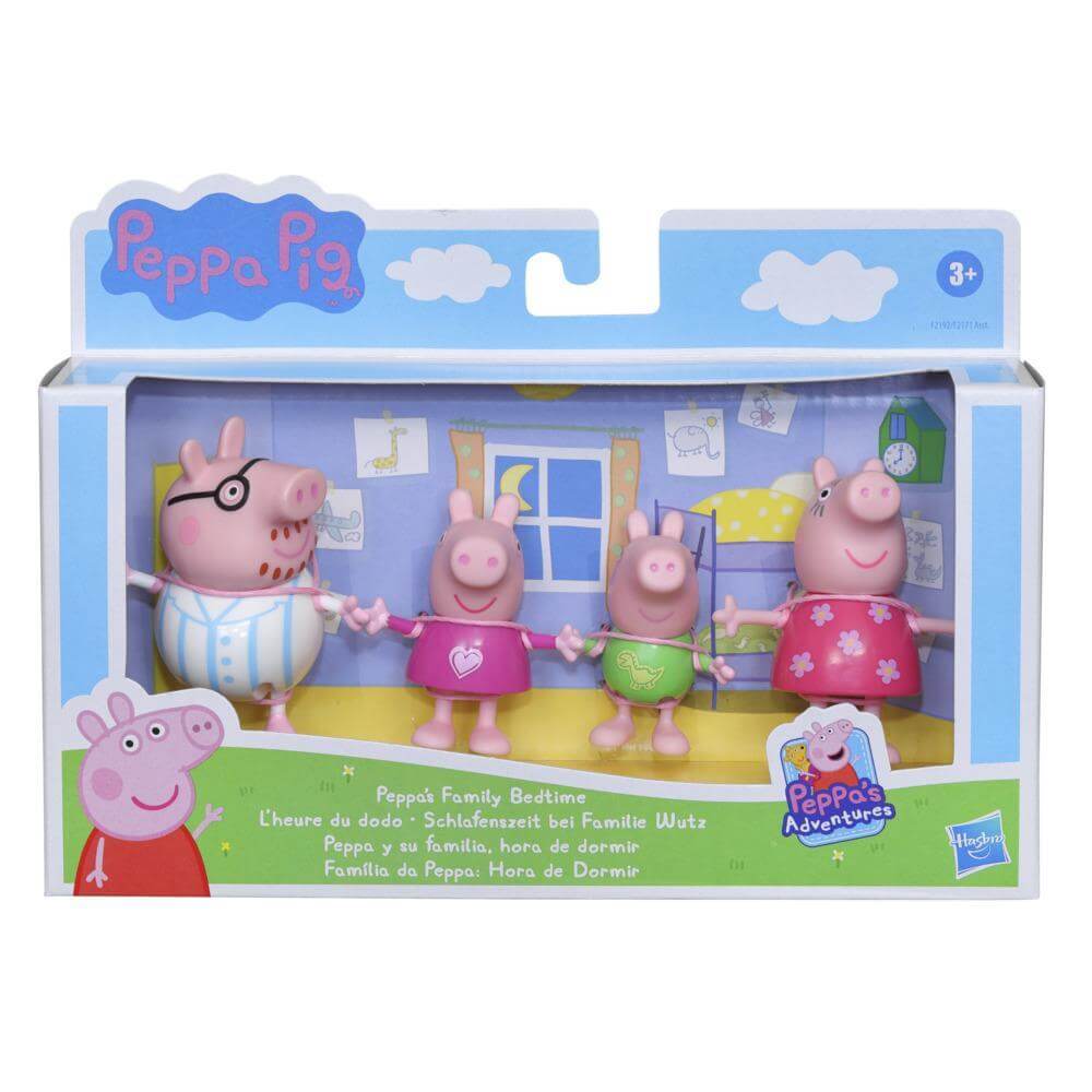 Peppa Pig Peppa's Family Bedtime Figures 4 Pack