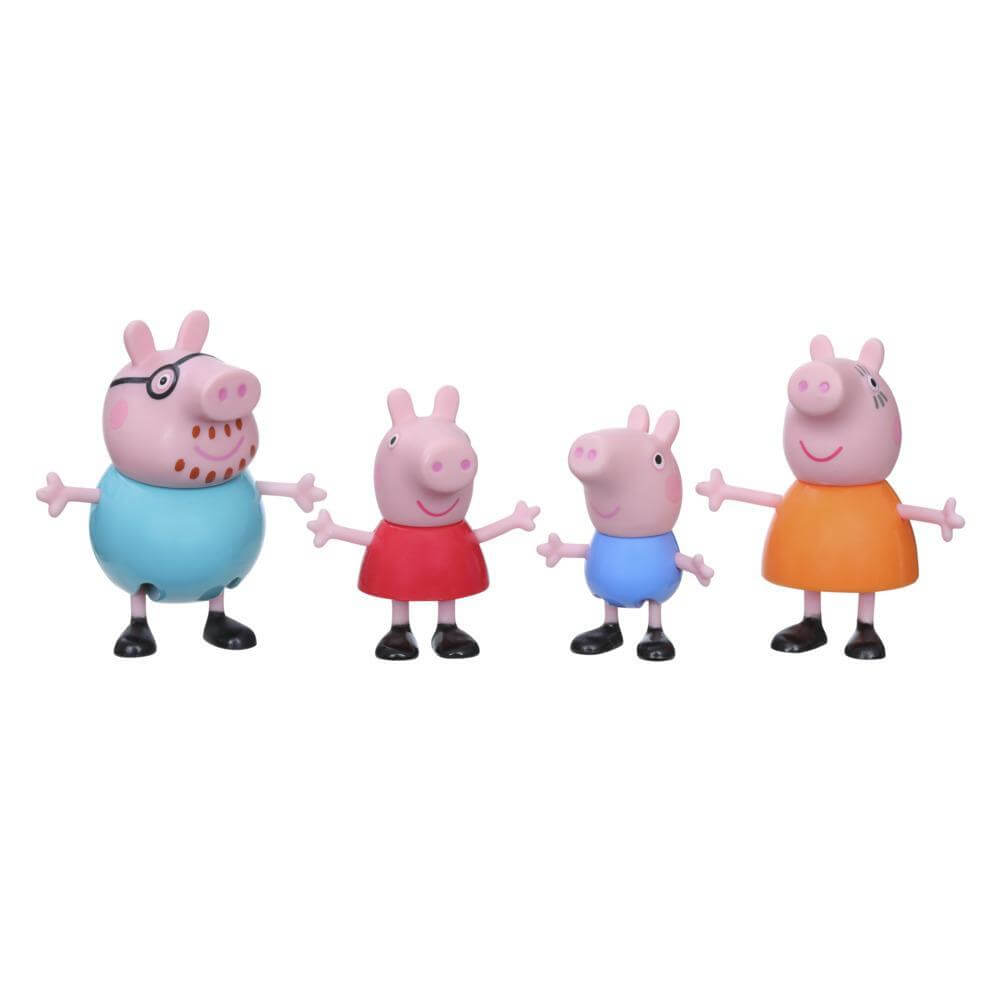 Peppa Pig Peppa's Family Figures 4 Pack
