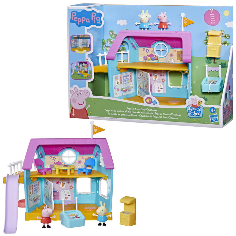 Peppa’s Club Peppa’s Kids-Only Clubhouse Playset
