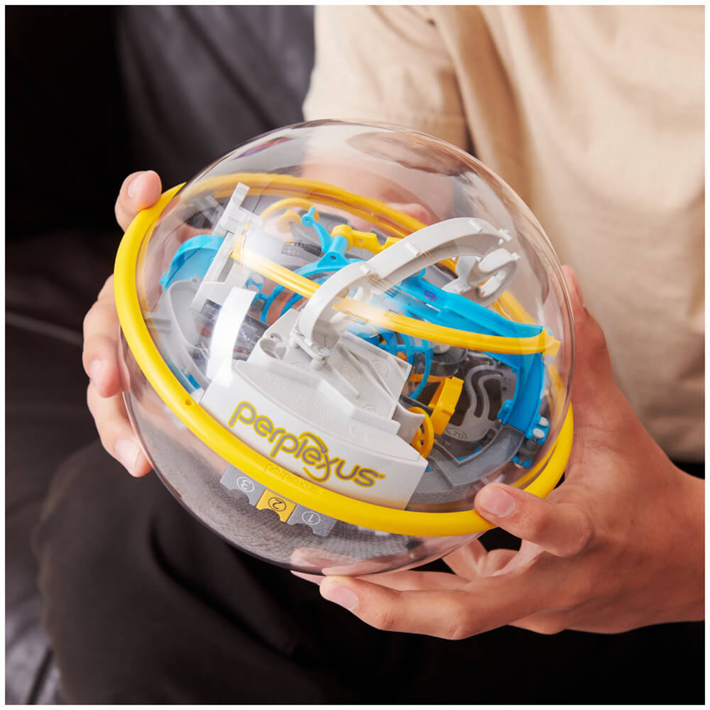 Spin Master Games Perplexus GO! Spiral, Compact Challenging Puzzle Maze  Skill Game