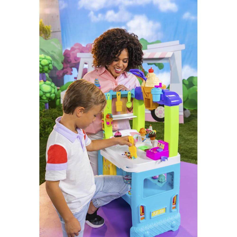 Play-Doh Kitchen Creations Ultimate Ice Cream Truck Playset with