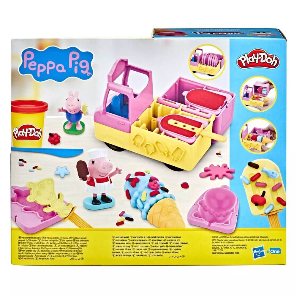 Play-Doh Peppa's Ice Cream Playset with Ice Cream Truck