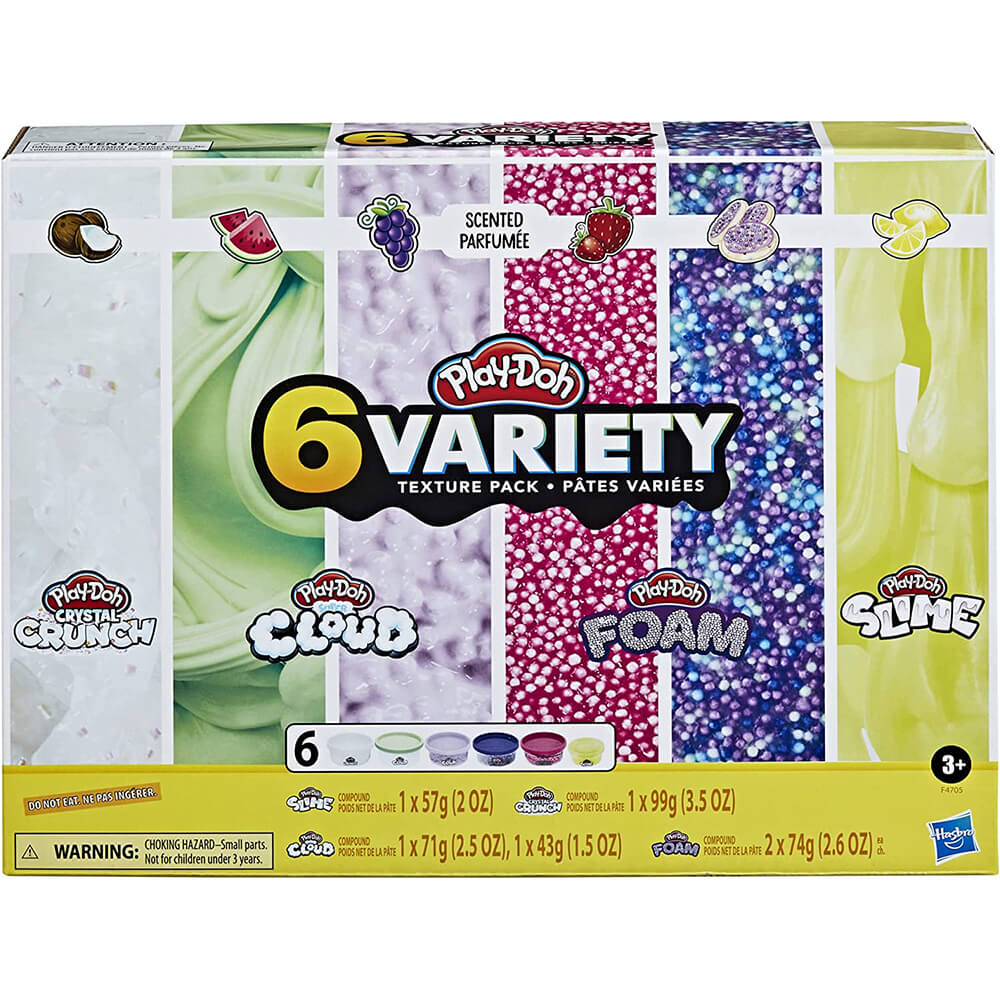 Play-Doh Scented 6 Variety Texture Pack
