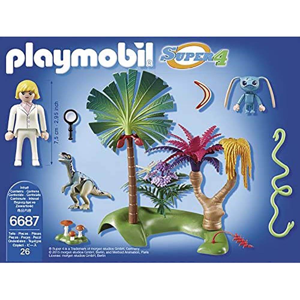 PLAYMOBIL Add-Ons Lost Island with Alien and Raptor (6687)