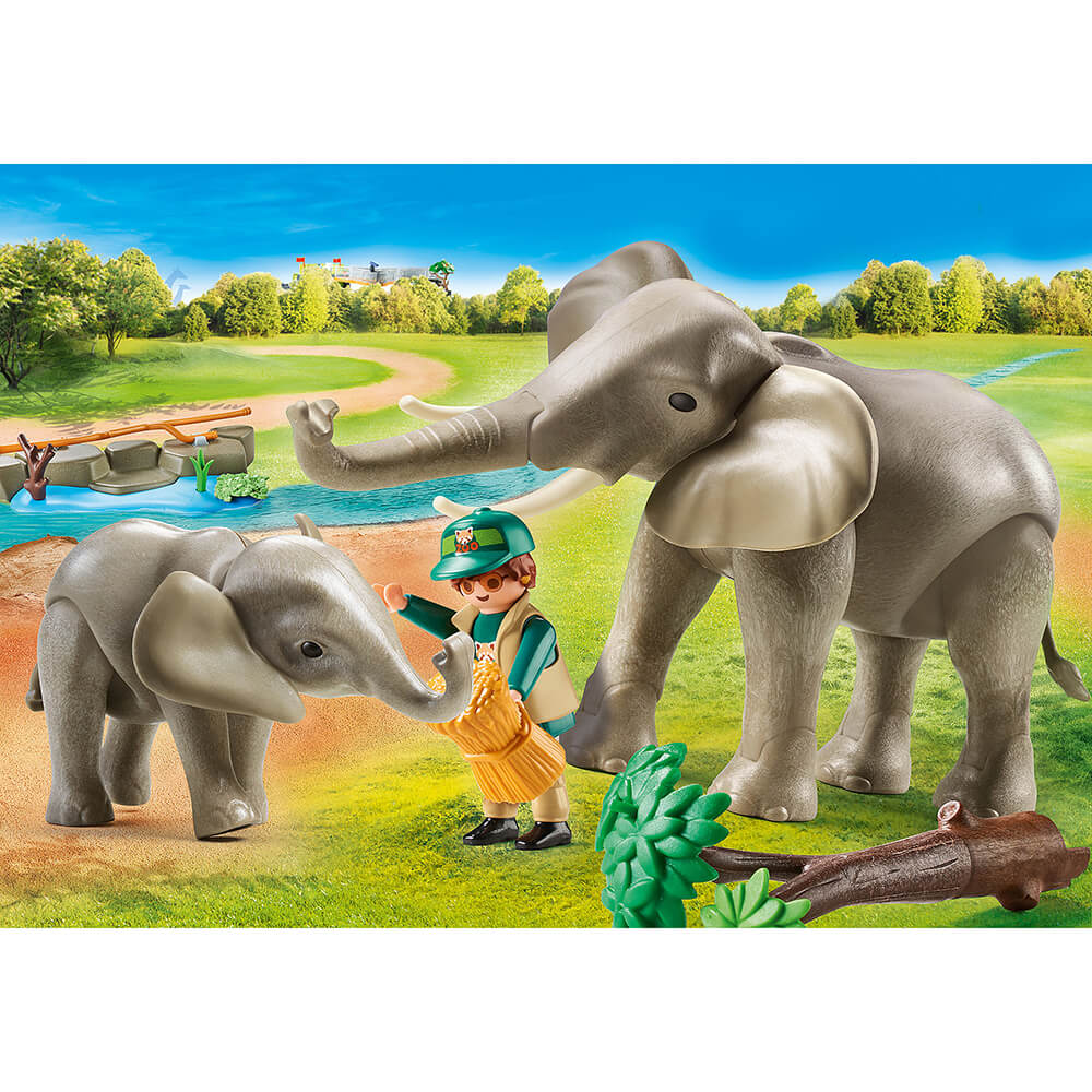 PLAYMOBIL Adventure Zoo Elephant Habitat (70324)