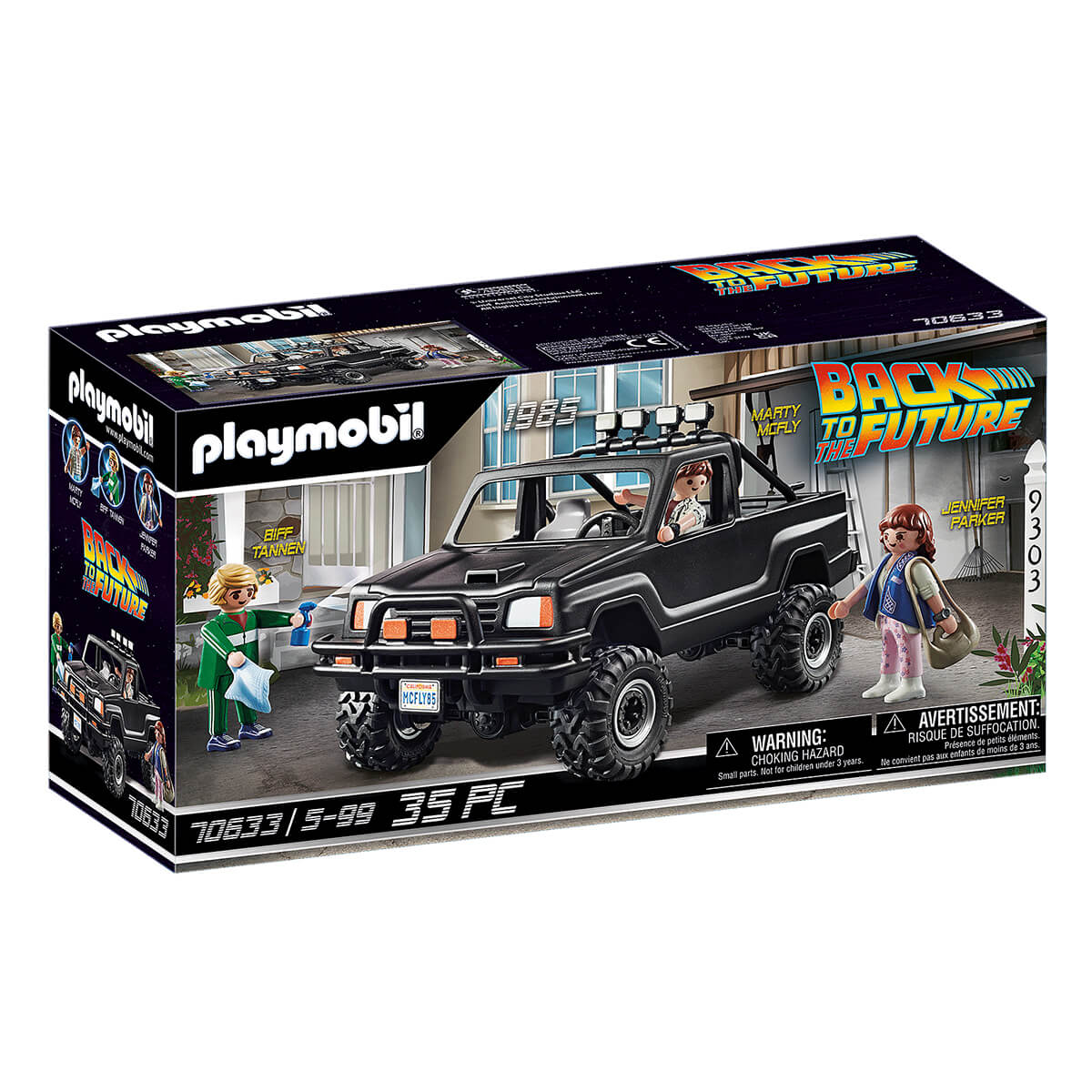 PLAYMOBIL Back to the Future Marty's Pickup Truck (70633)