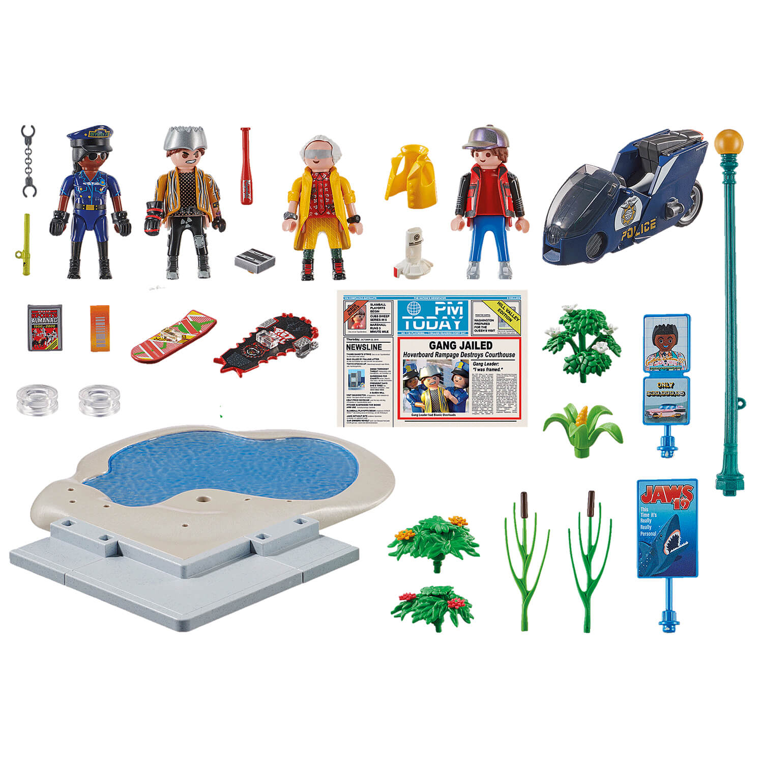 PLAYMOBIL Back to the Future Part II Hoverboard Chase (70634)