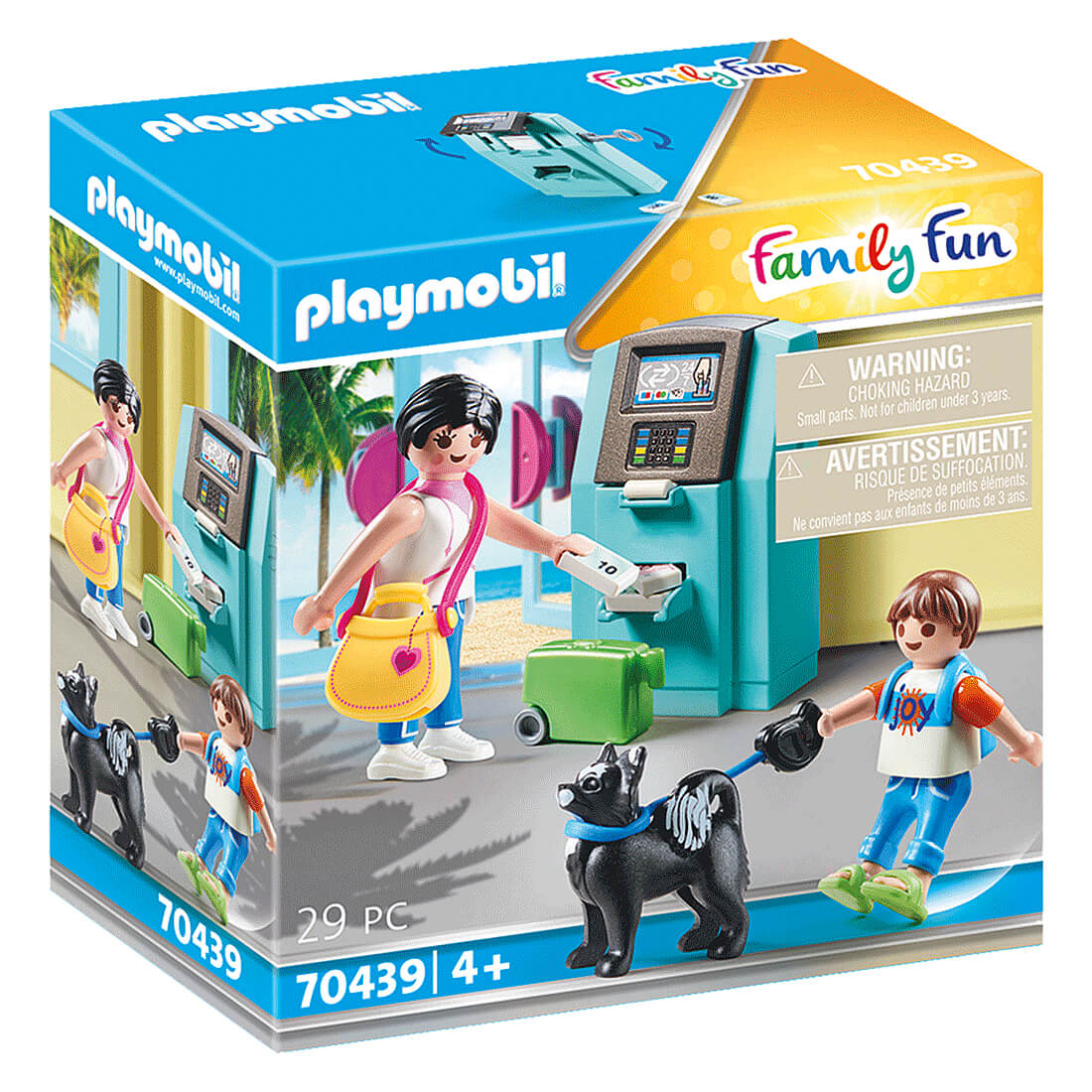 PLAYMOBIL Beach Hotel Tourists with ATM (70439)