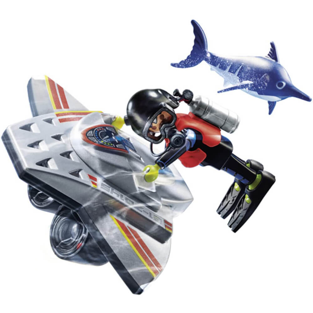 Playmobil City Action Diving Scooter Set (70145)