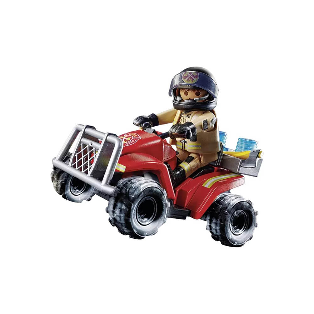Playmobil City Action Fire Rescue Quad Promo-Pack Set (71090)
