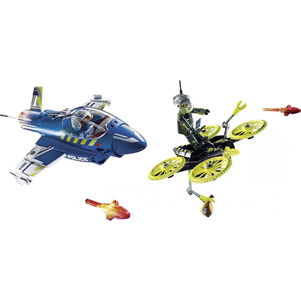 PLAYMOBIL City Action Police Jet with Drone (70780)