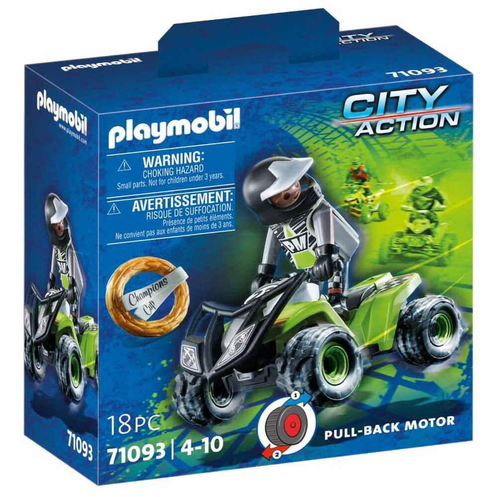 Playmobil City Action Racing Quad Promo-Pack Set (71093)