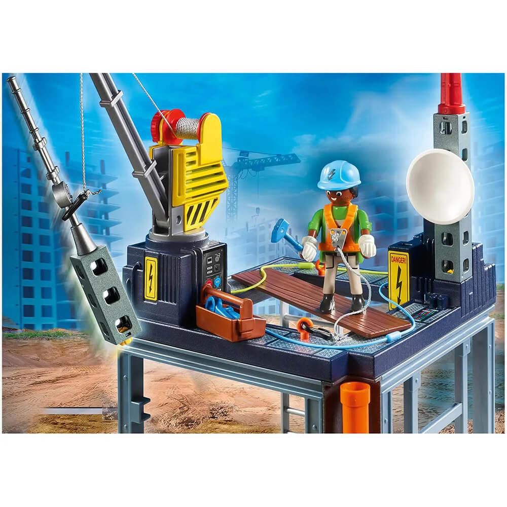 PLAYMOBIL City Action Starter Pack Construction Site (70816